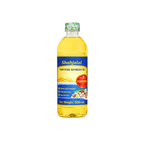 Shahjalal Fortified Soybean Oil (500 mL)