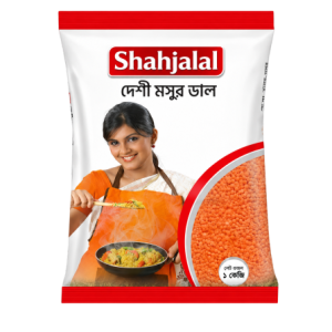 Shahjalal Premium Deshi Masoor Dal (1 kg Pack) / শাহজালাল দেশী মসুর ডাল